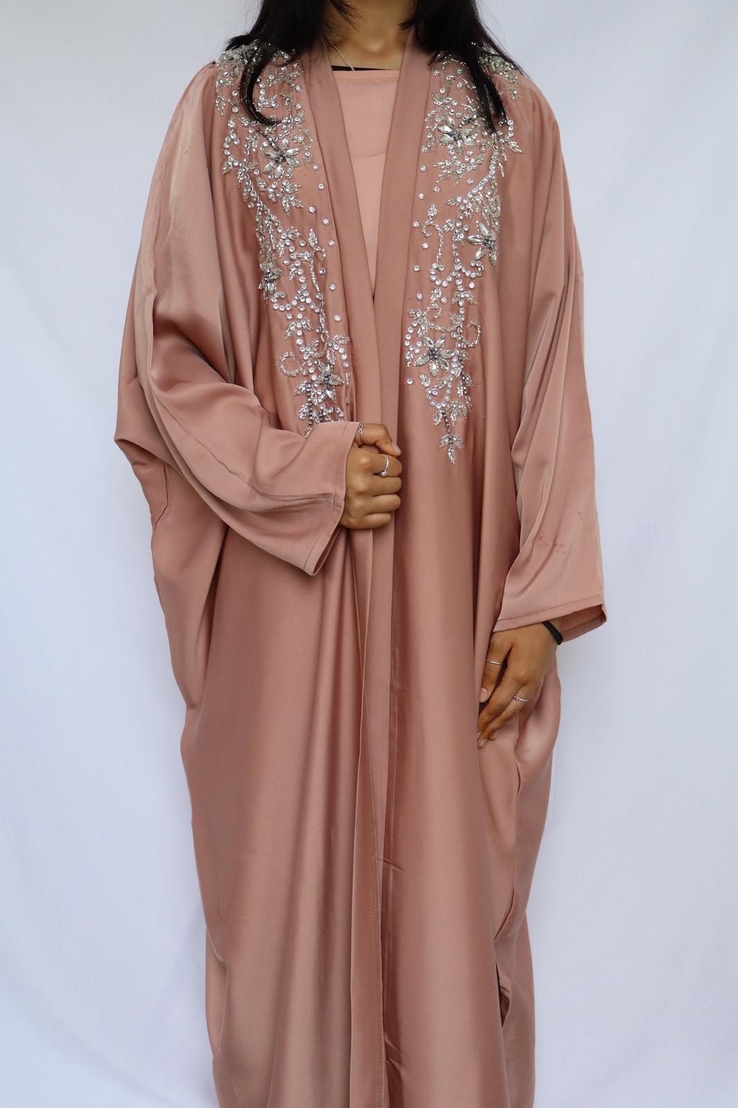 Pink Arya abaya