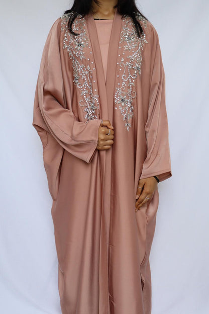 Pink Arya abaya