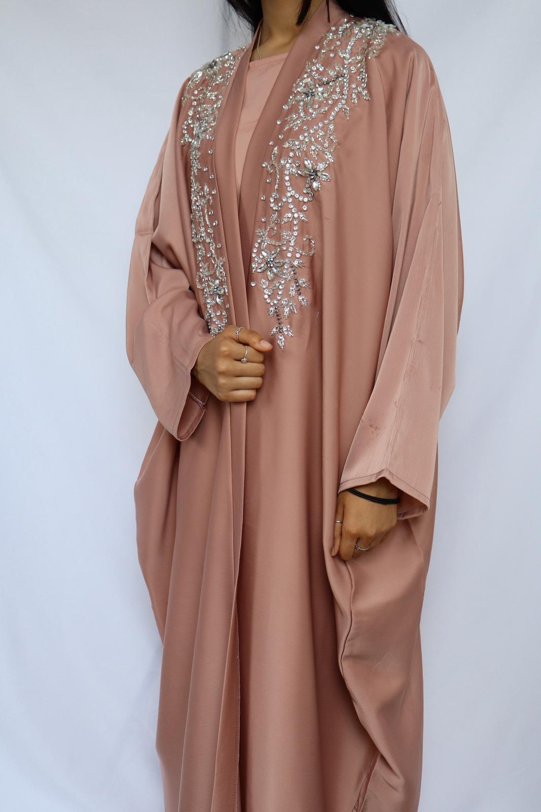 Pink Arya abaya