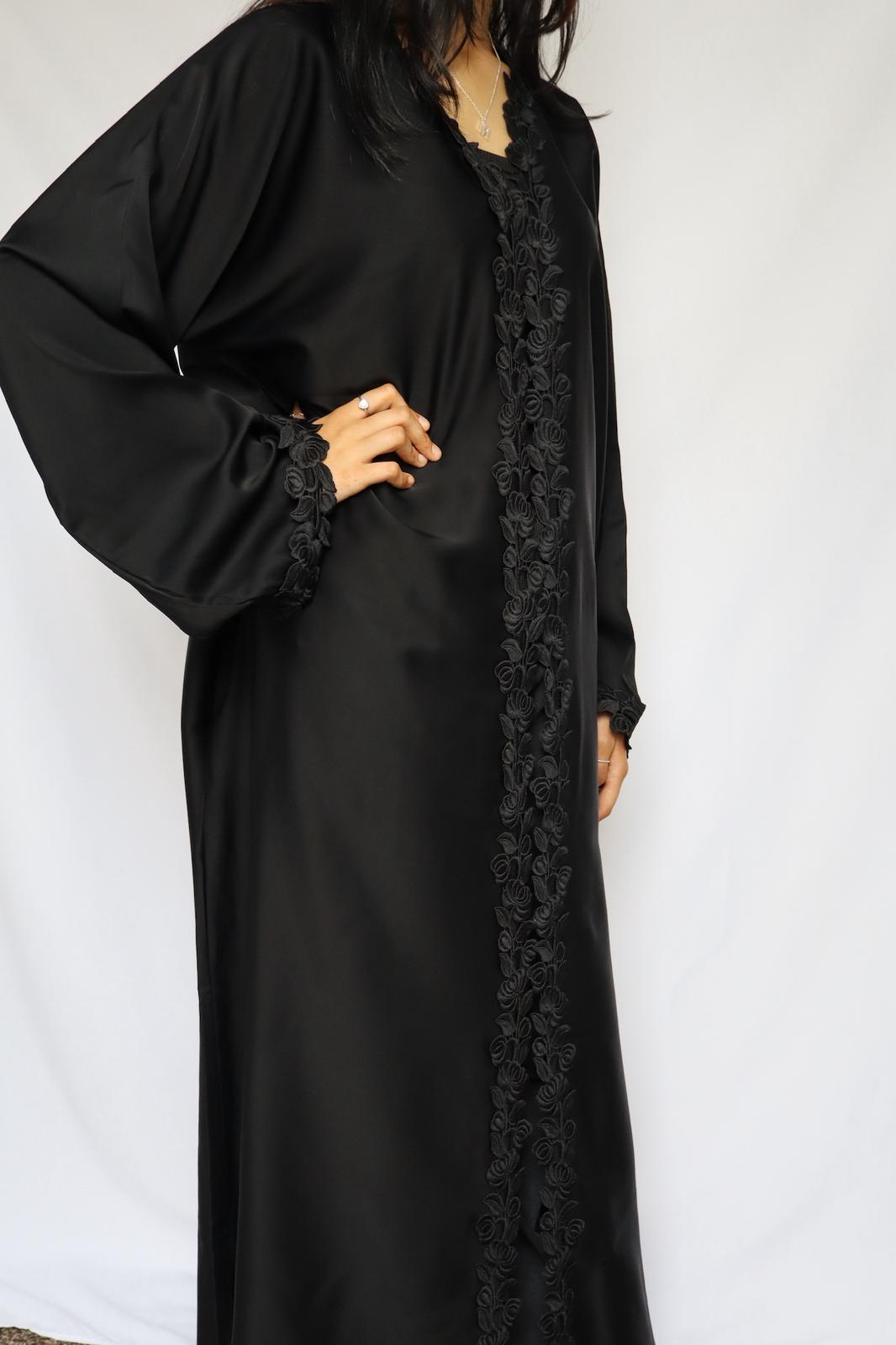 Black Floral Lace