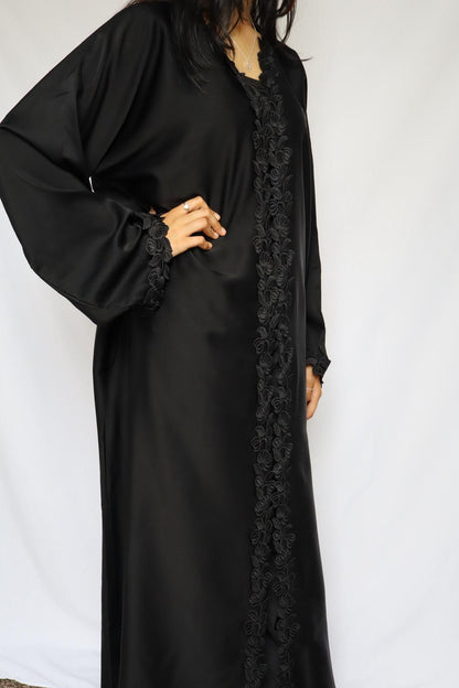 Black Floral Lace